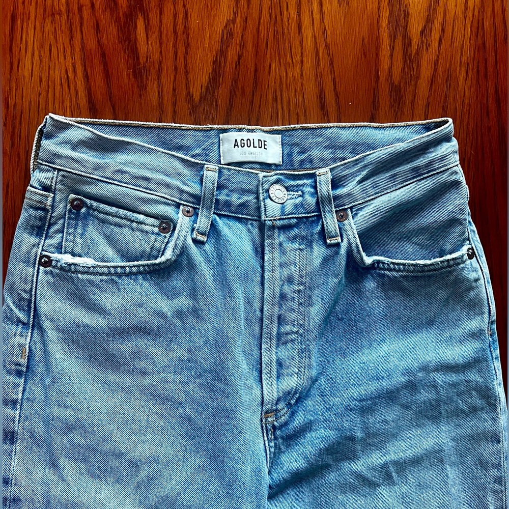 Agolde Straight Cut Jeans